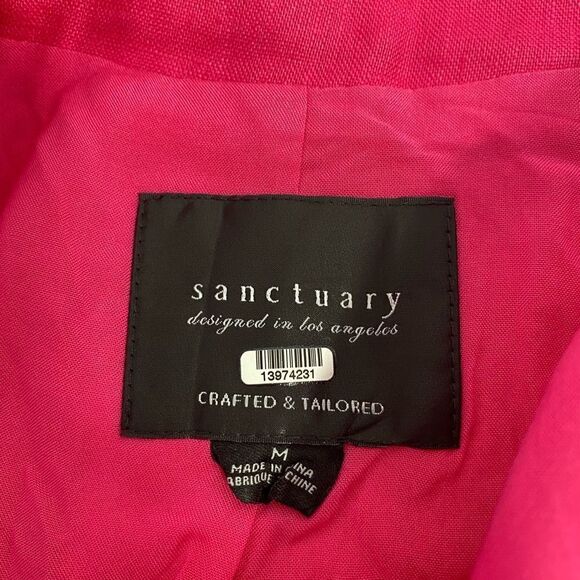 Sanctuary Cape Cod Linen Pink Blazer - Picture 5 of 14
